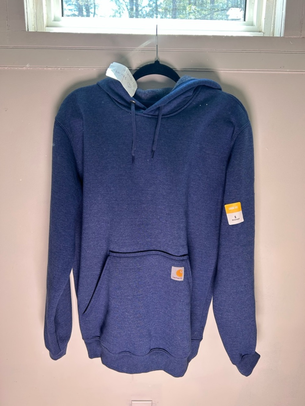 Carhartt Deep Navy Pullover Hooded Sweatshirt